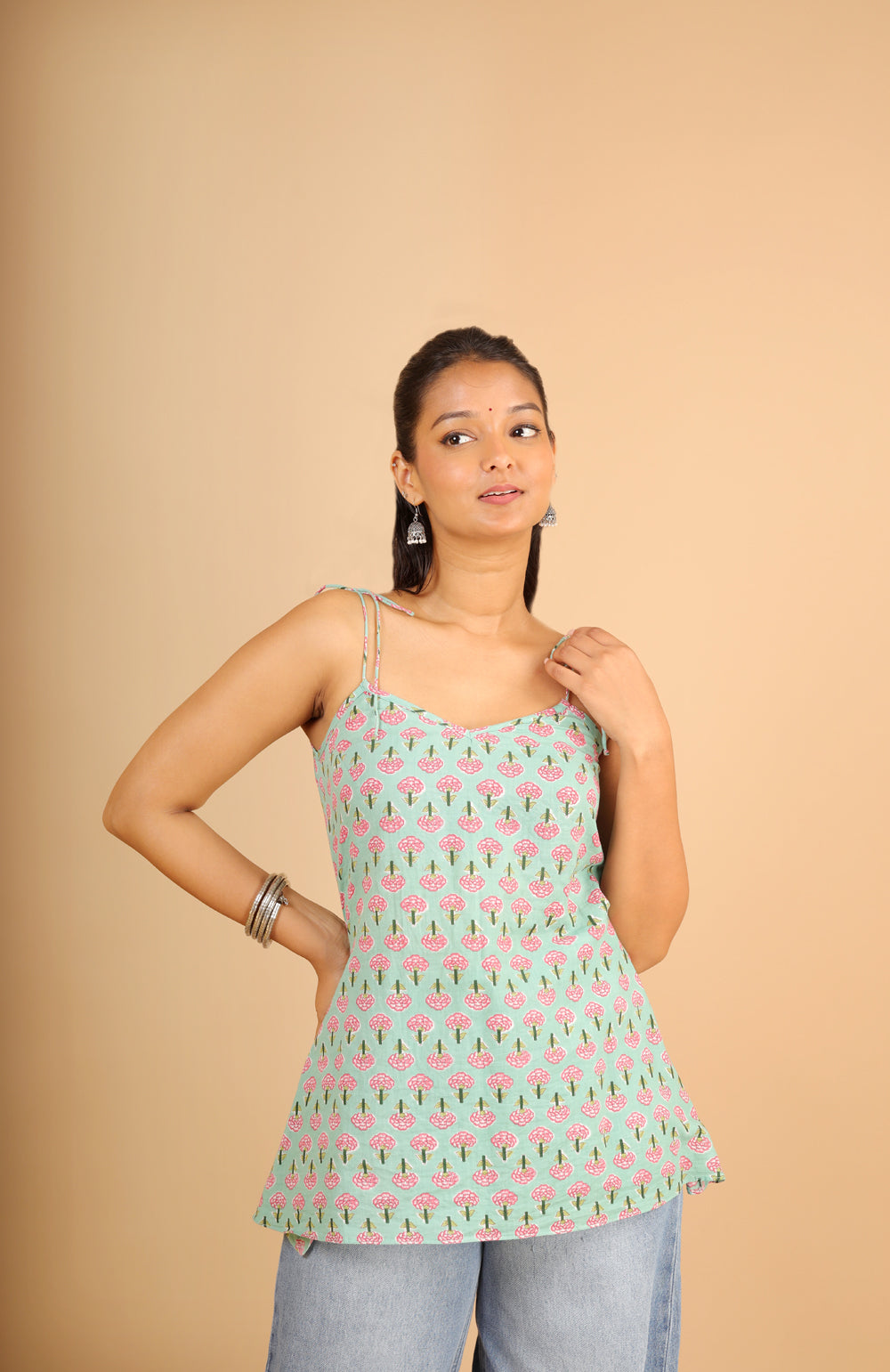 Mint Short Kurti