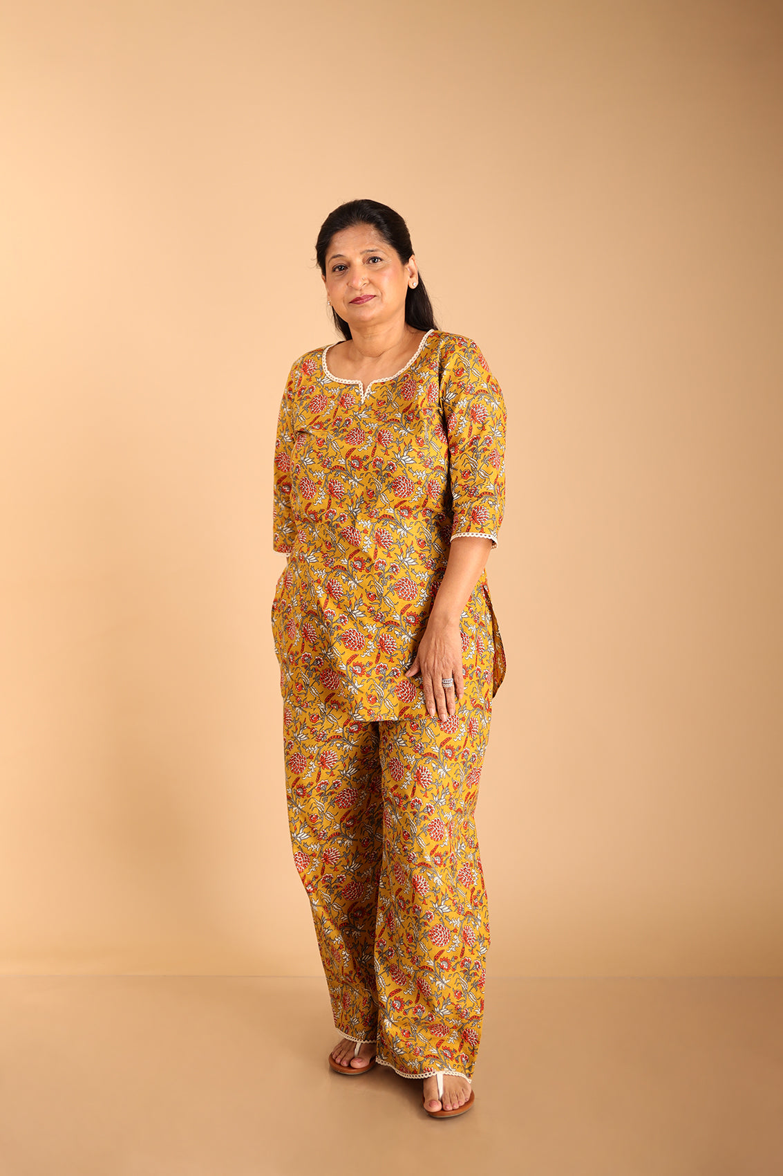 Yellow Lounge Wear Set