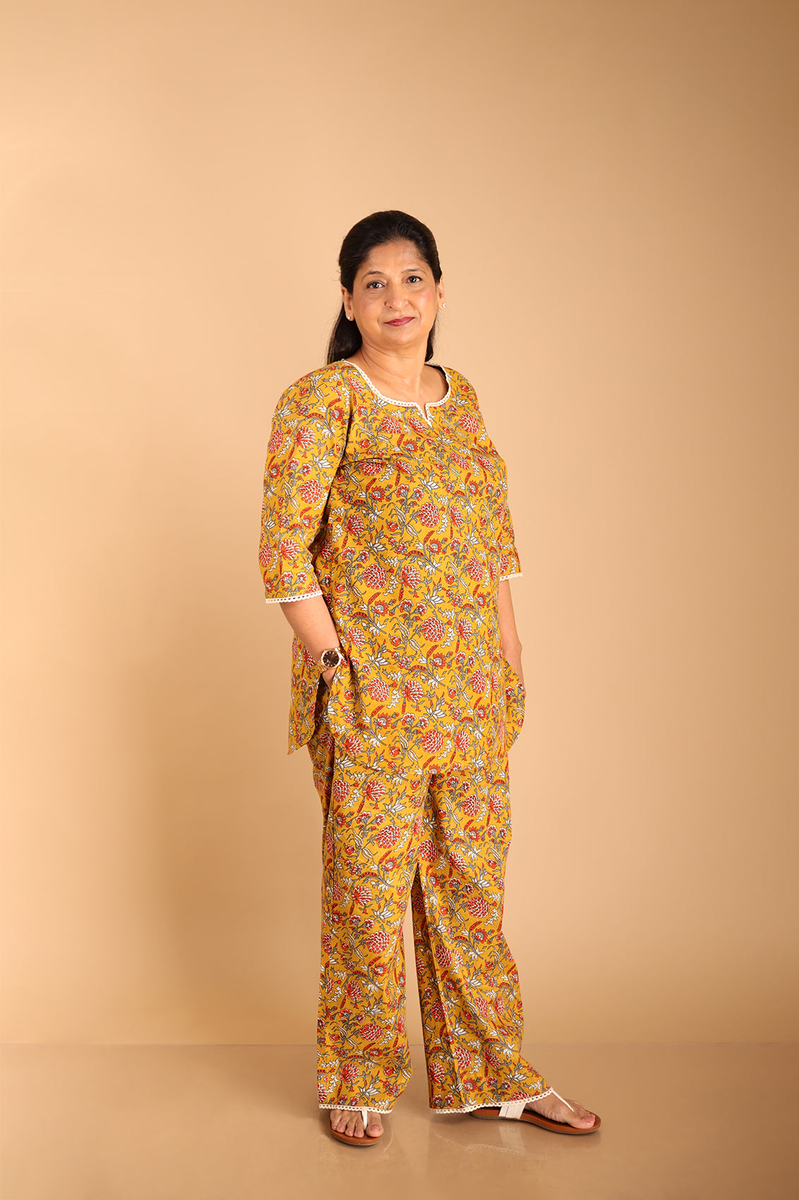 Yellow Lounge Wear Set