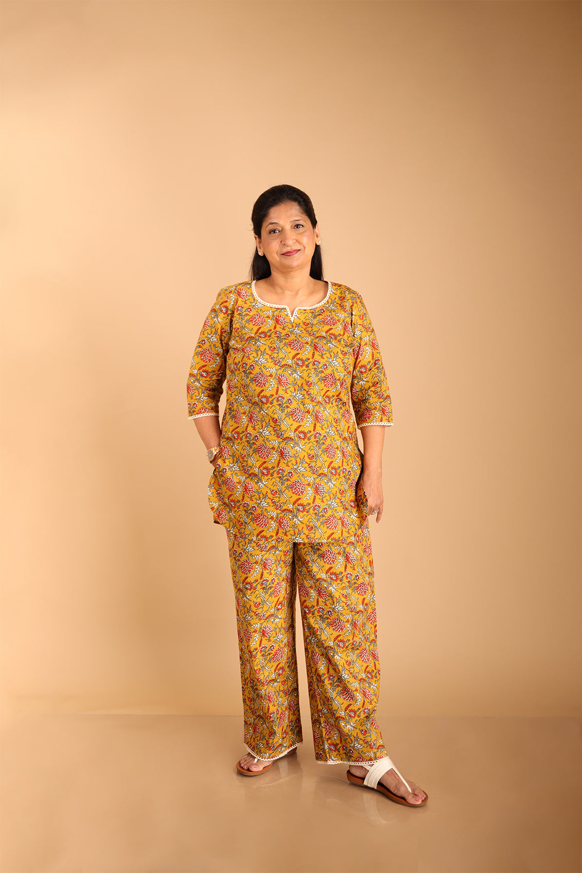 Yellow Lounge Wear Set