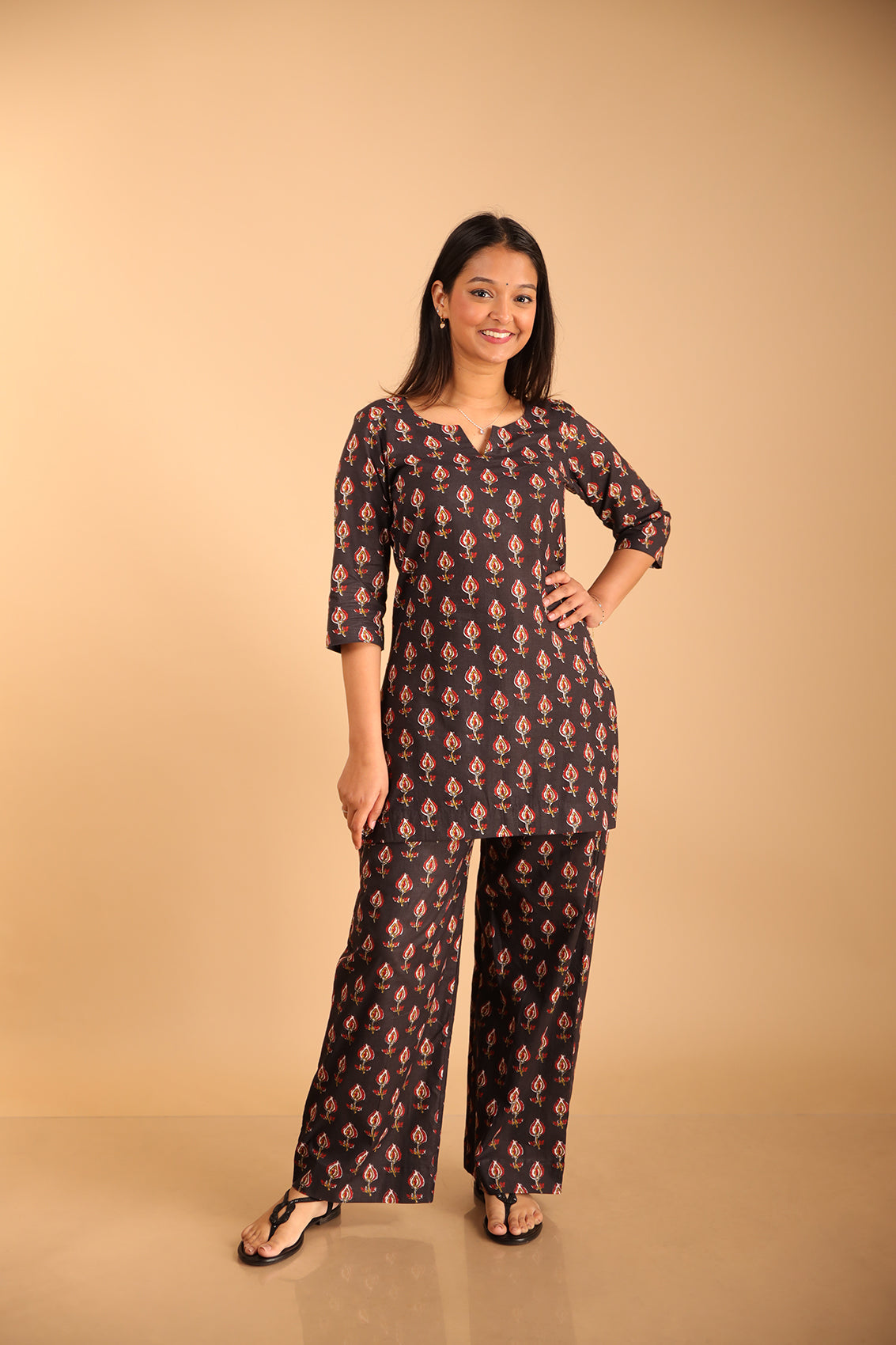 Black Lounge Wear Set