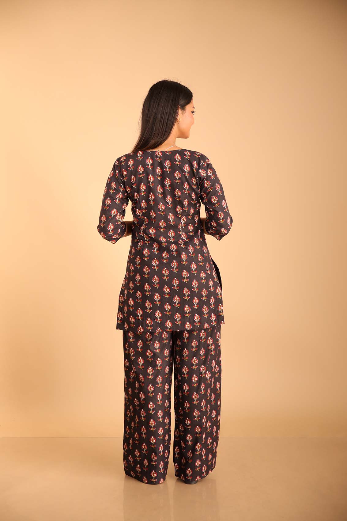 Black Lounge Wear Set