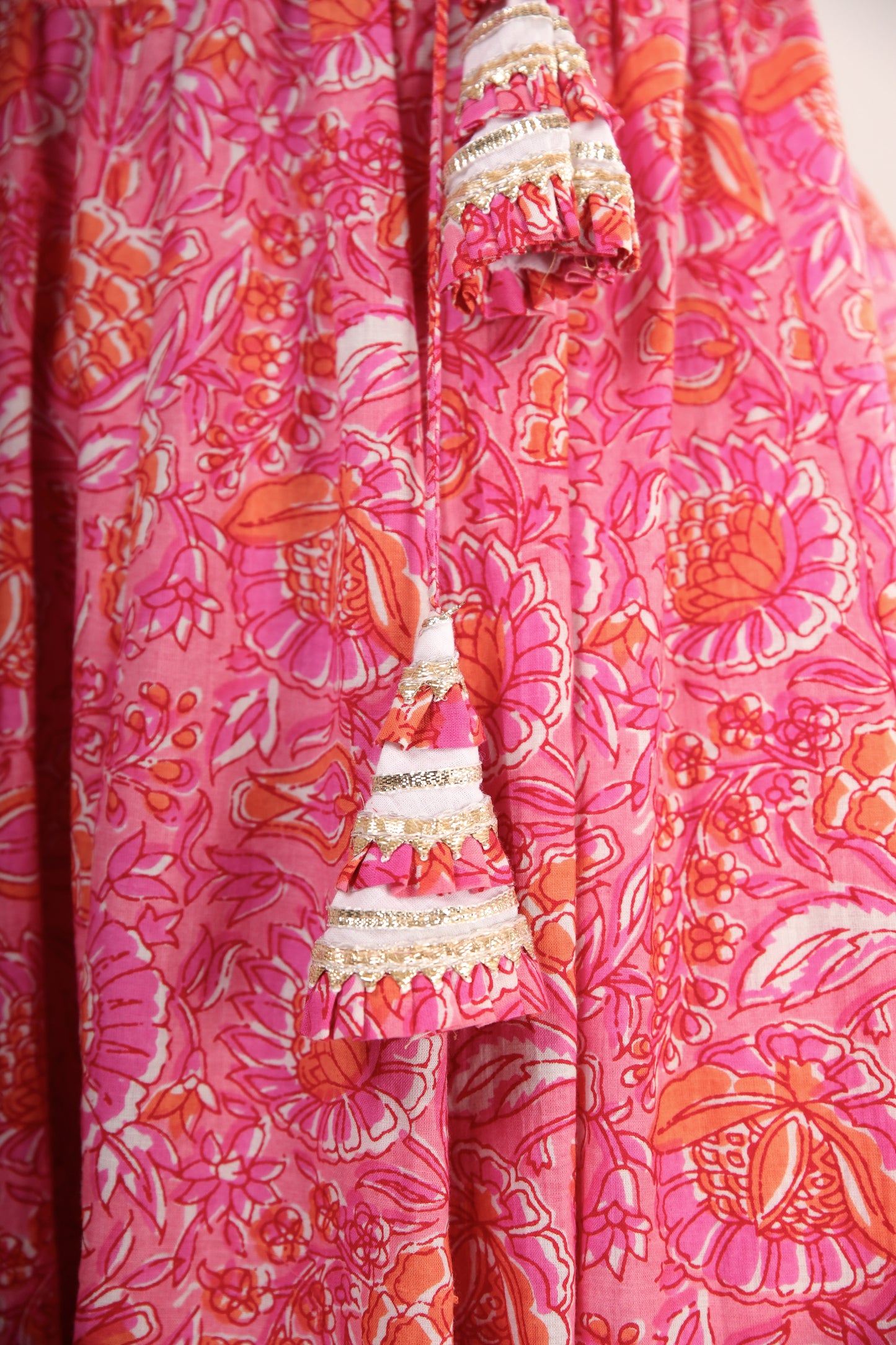 Love Garden Pink Anarkali Set(2 Piece Set)