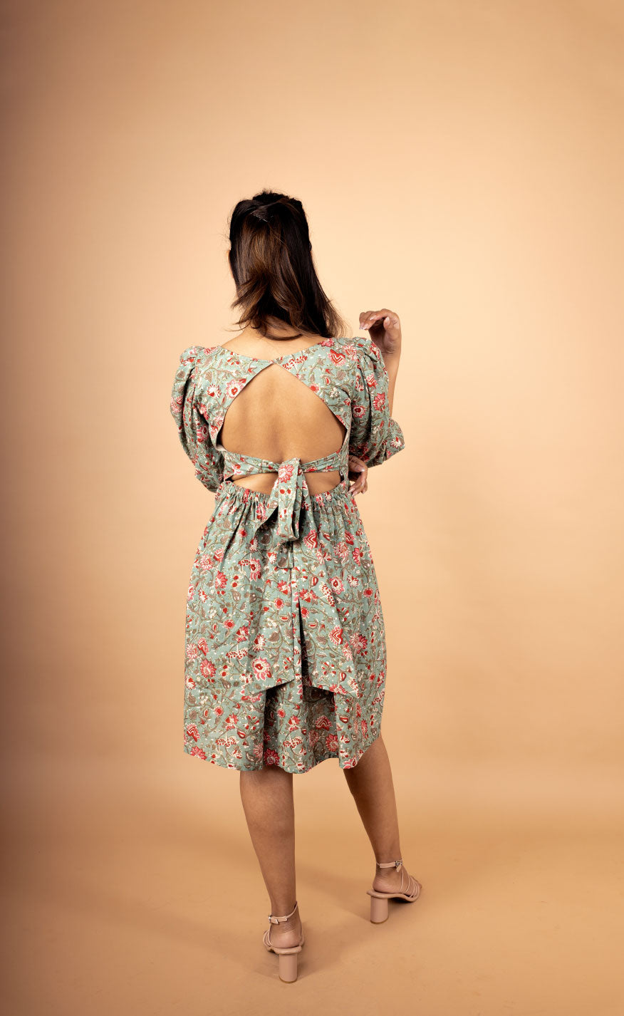 Garden by the Sea Skater Dress