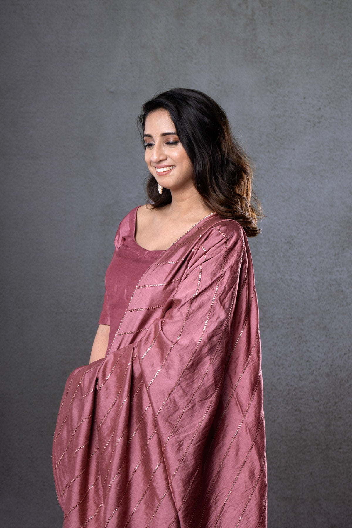 Palazzo Set - Onion Pink (3-piece Set)