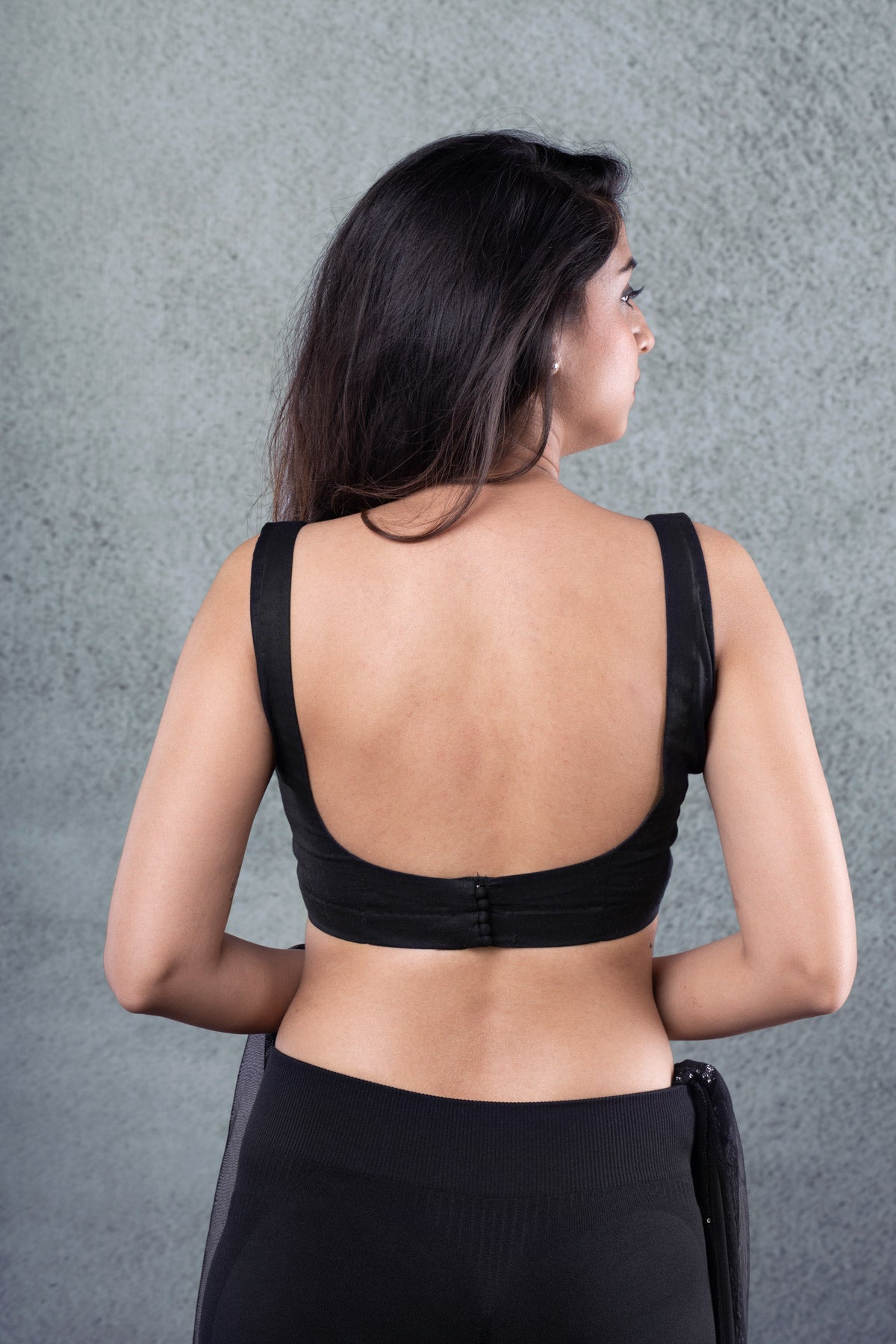Black Rubia Sleeveless Blouse