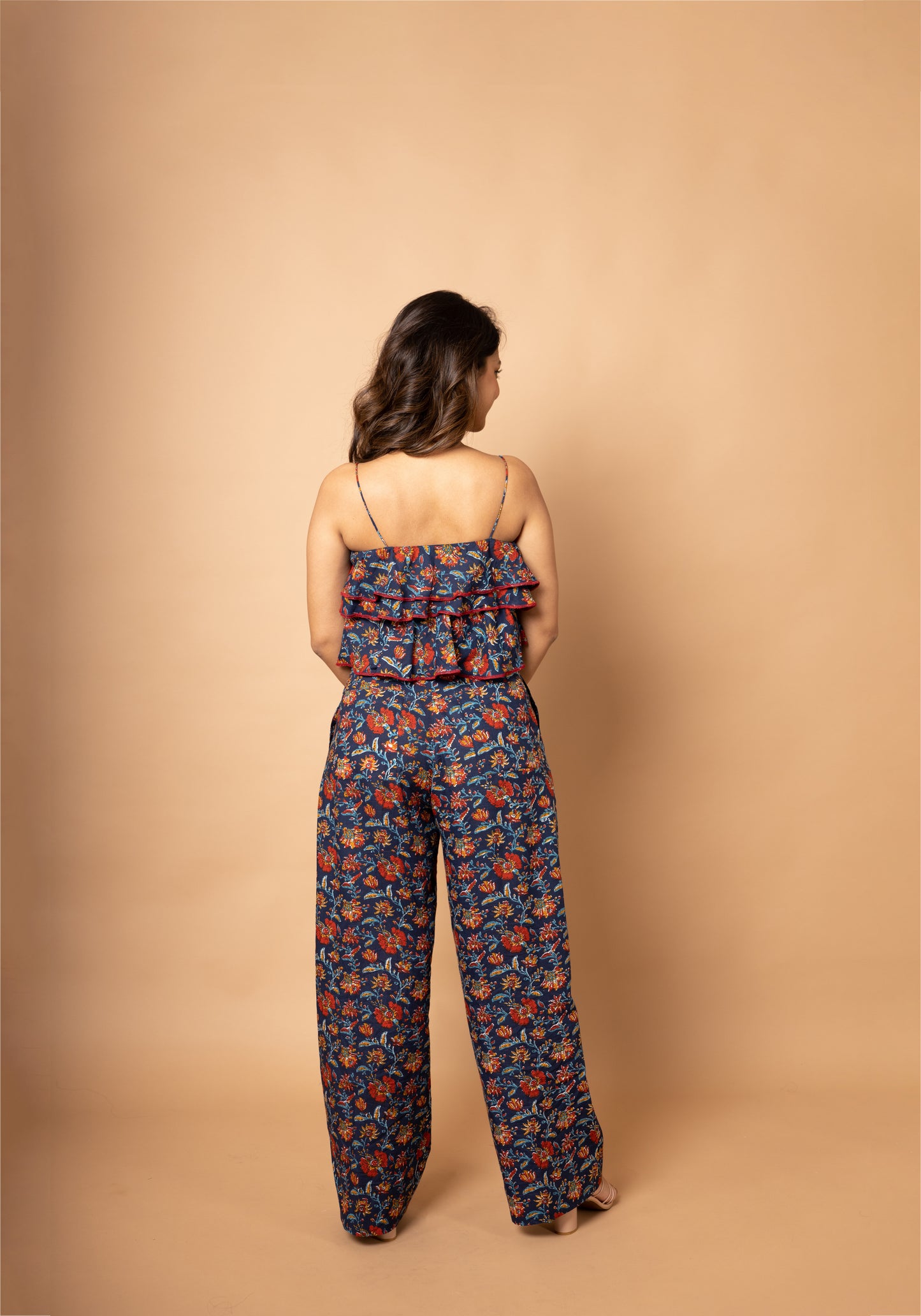 Moon Flower Blue Co-ord Set