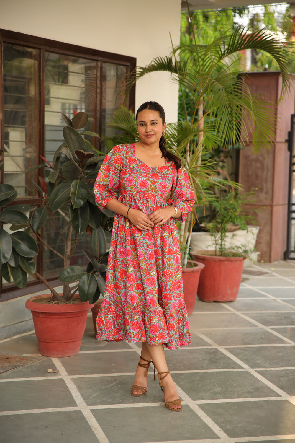 Multicolored Long Dress