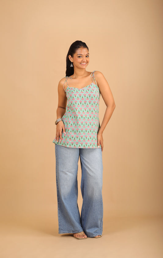 Mint Short Kurti