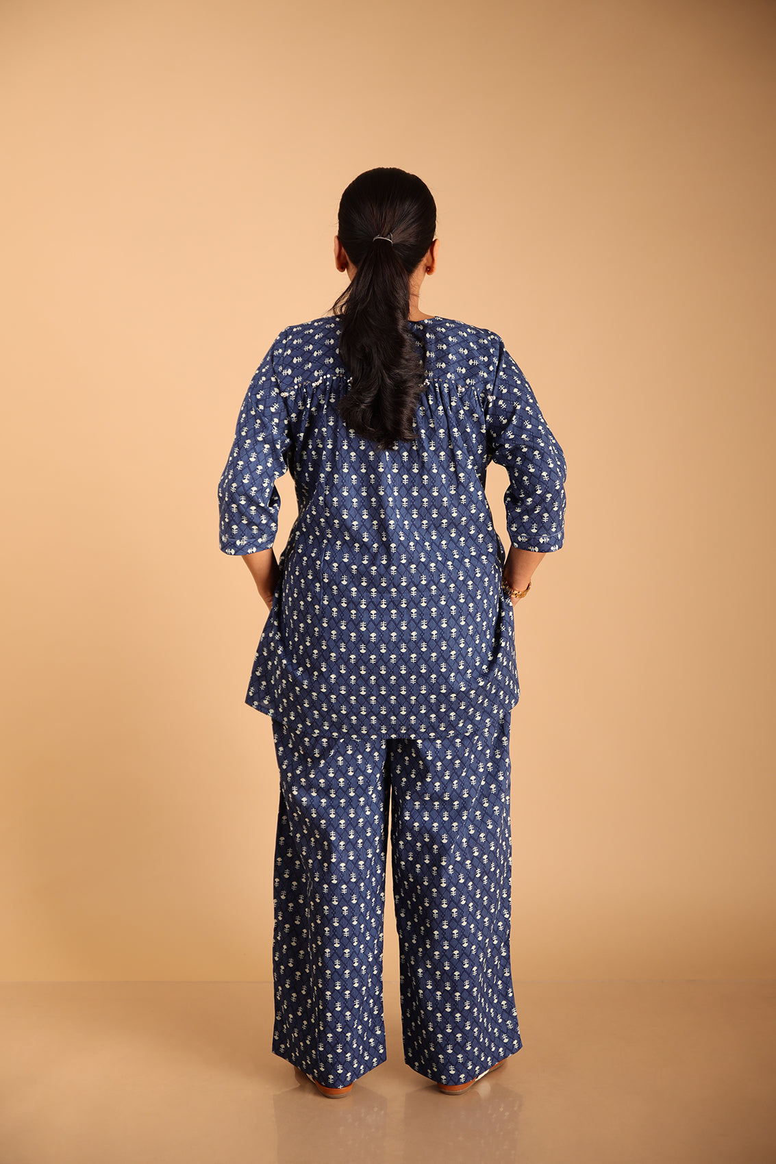 Blue Booti Lounge Wear Set