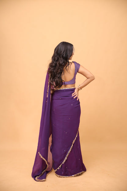Jamuni Saree with Unstitched Blouse