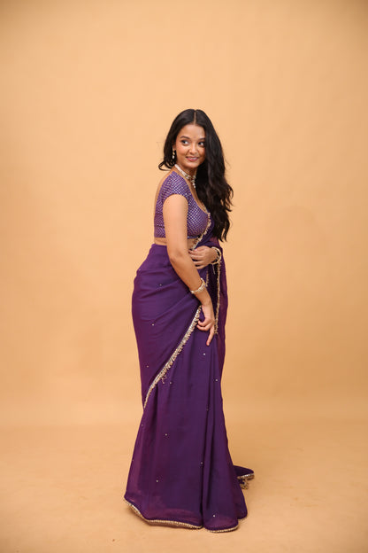 Jamuni Saree with Unstitched Blouse