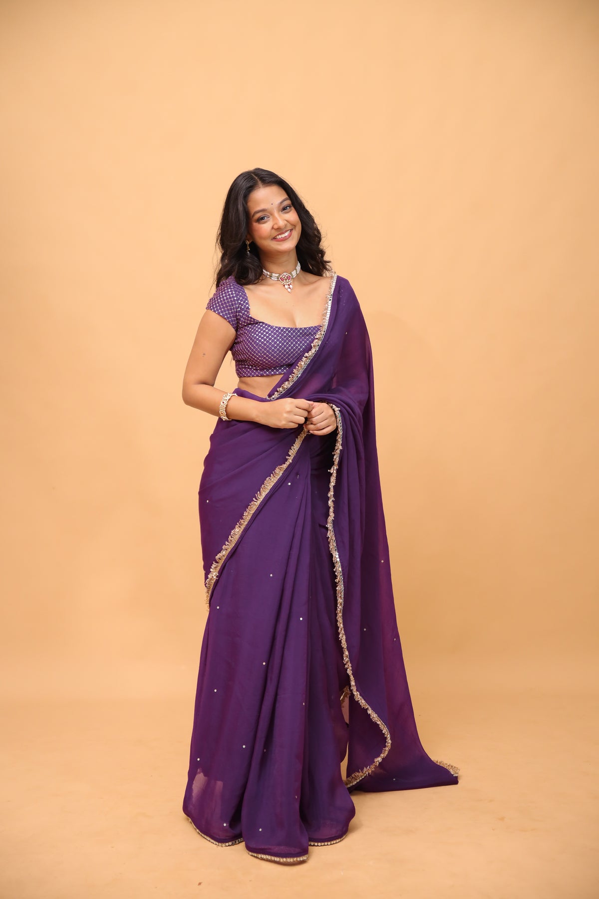 Jamuni Saree with Unstitched Blouse