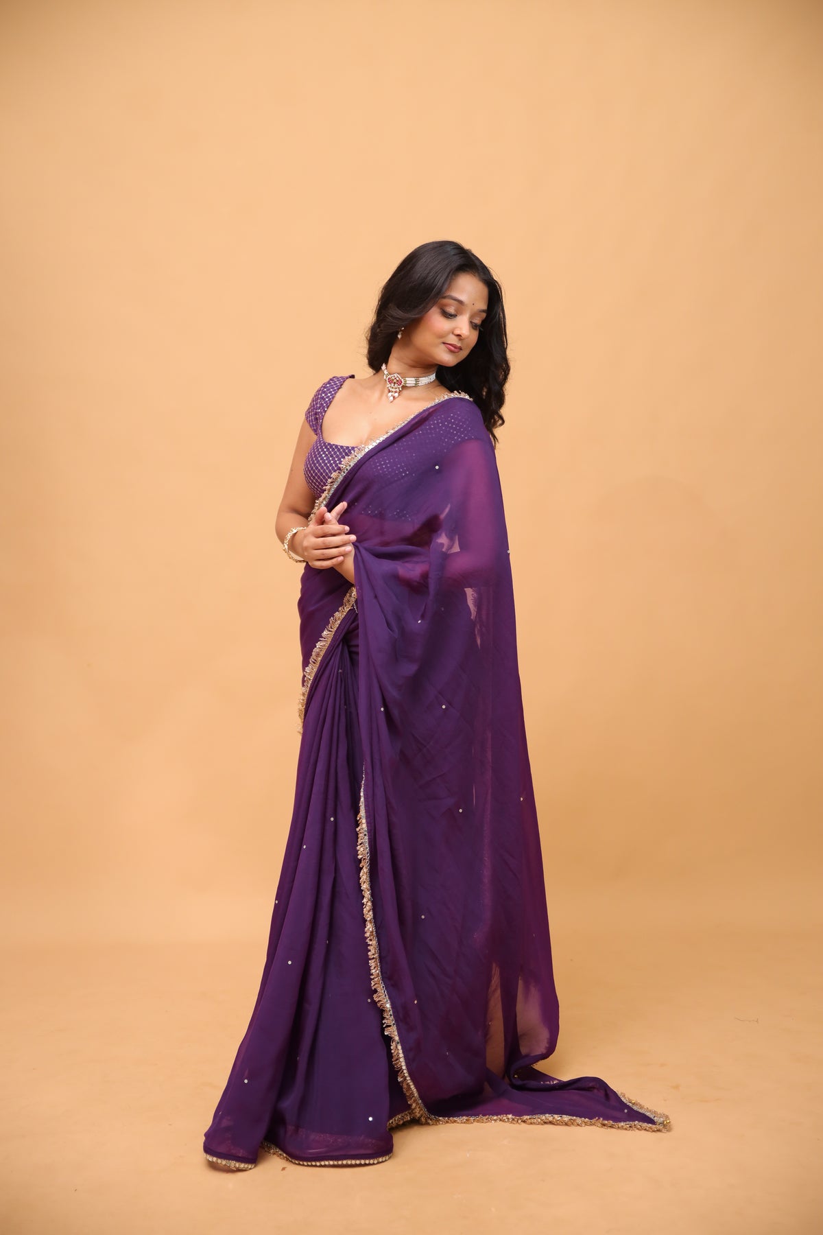 Jamuni Saree with Unstitched Blouse
