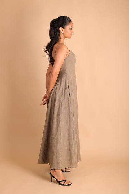 Grey Maxi Dress