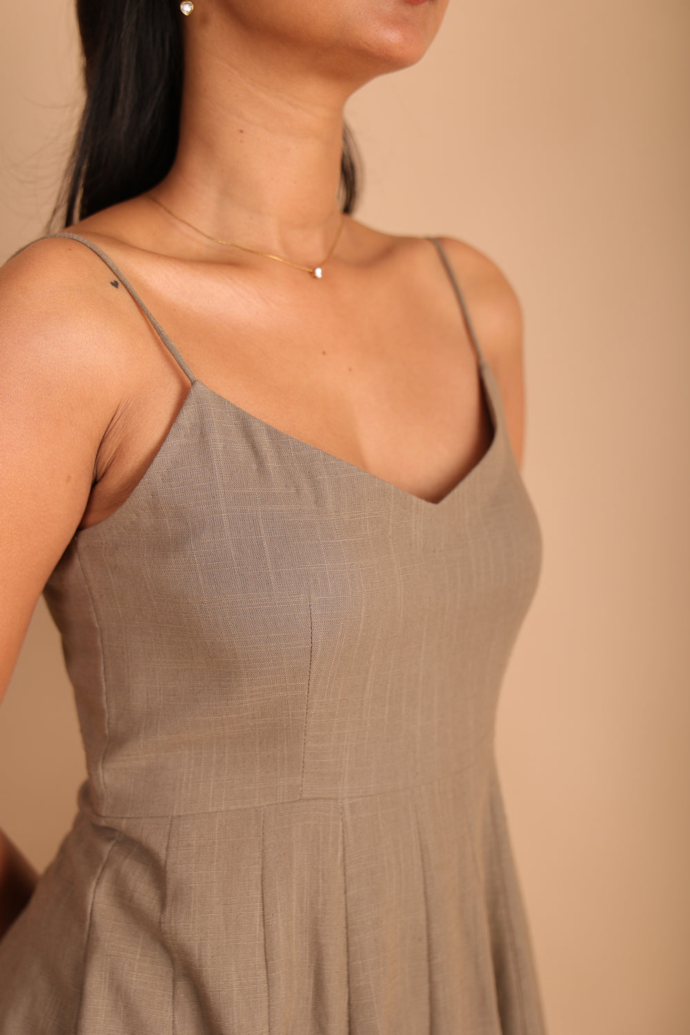 Grey Maxi Dress