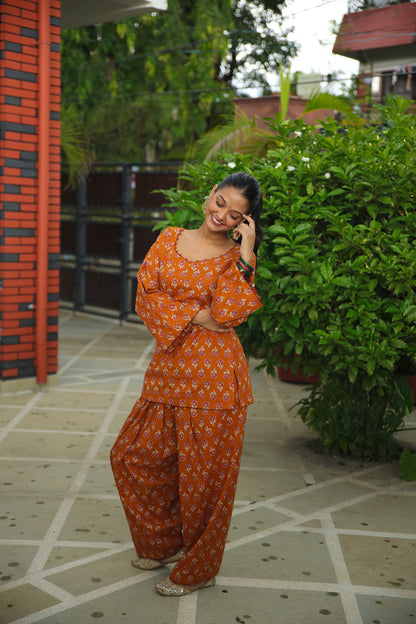 Gerua Farshi Set