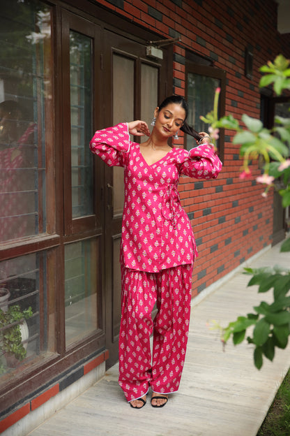 Pink Gulnar Farshi Set