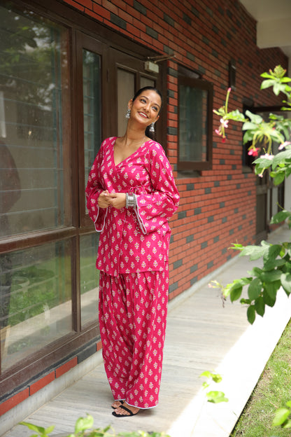 Pink Gulnar Farshi Set