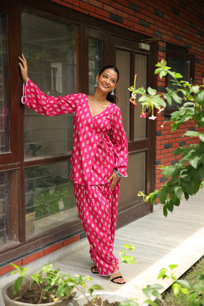 Pink Gulnar Farshi Set